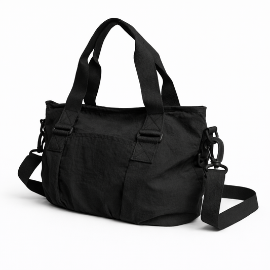 Bolsa Tote em Nylon com Alça Dupla