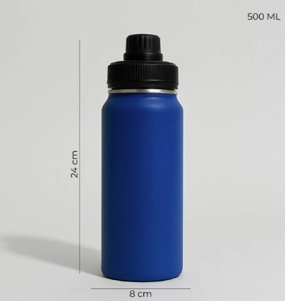 Garrafa Térmica Personalizada HeatWave 500ml com o Seu Nome
