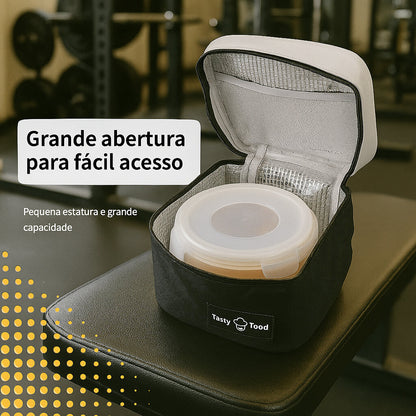 Bolsa Térmica para Marmita 4L Unissex Oxford Impermeável e Resistente — foto 4