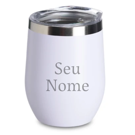Kit 10 Copos Personalizados Térmico Cuia Supreme 360ml com seu Nome — foto 2