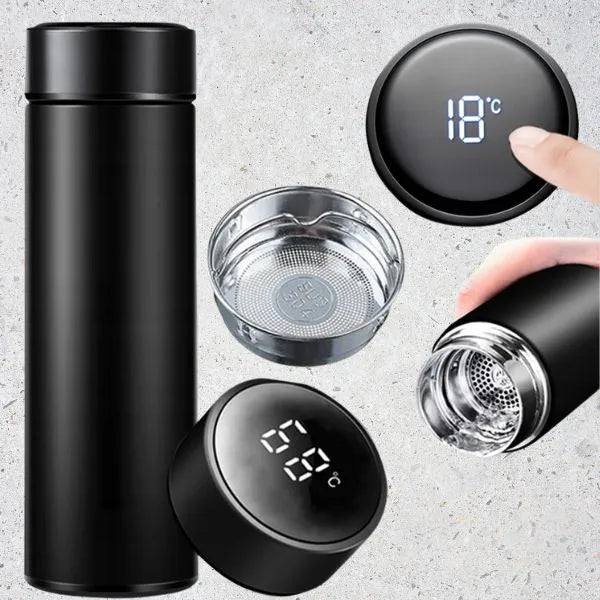 Garrafa Térmica LED Aço Inox - Incluso Gravação — foto 6
