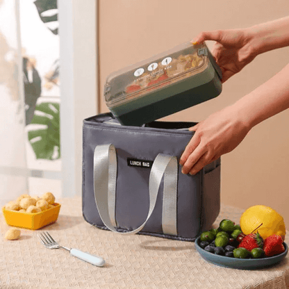 Bolsa Térmica Oxford Estilo Praticidade E Isolamento Térmico Por Horas — foto 3